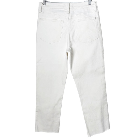 Madewell The High-Rise Slim Boyjean in Tile White, 27 T - Picture 5 of 15